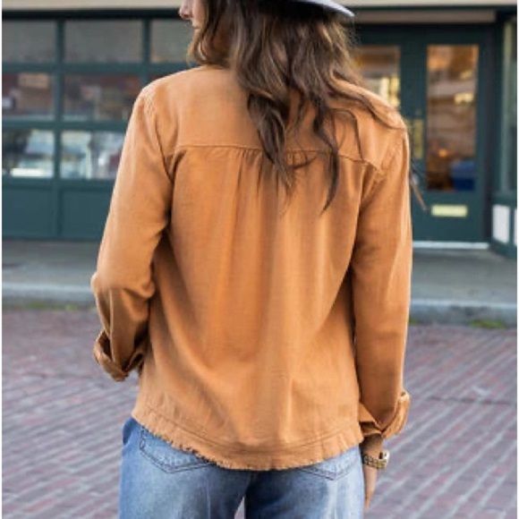 Grace & lace Linen Safari Jacket Chai various sizes - Picture 2 of 5